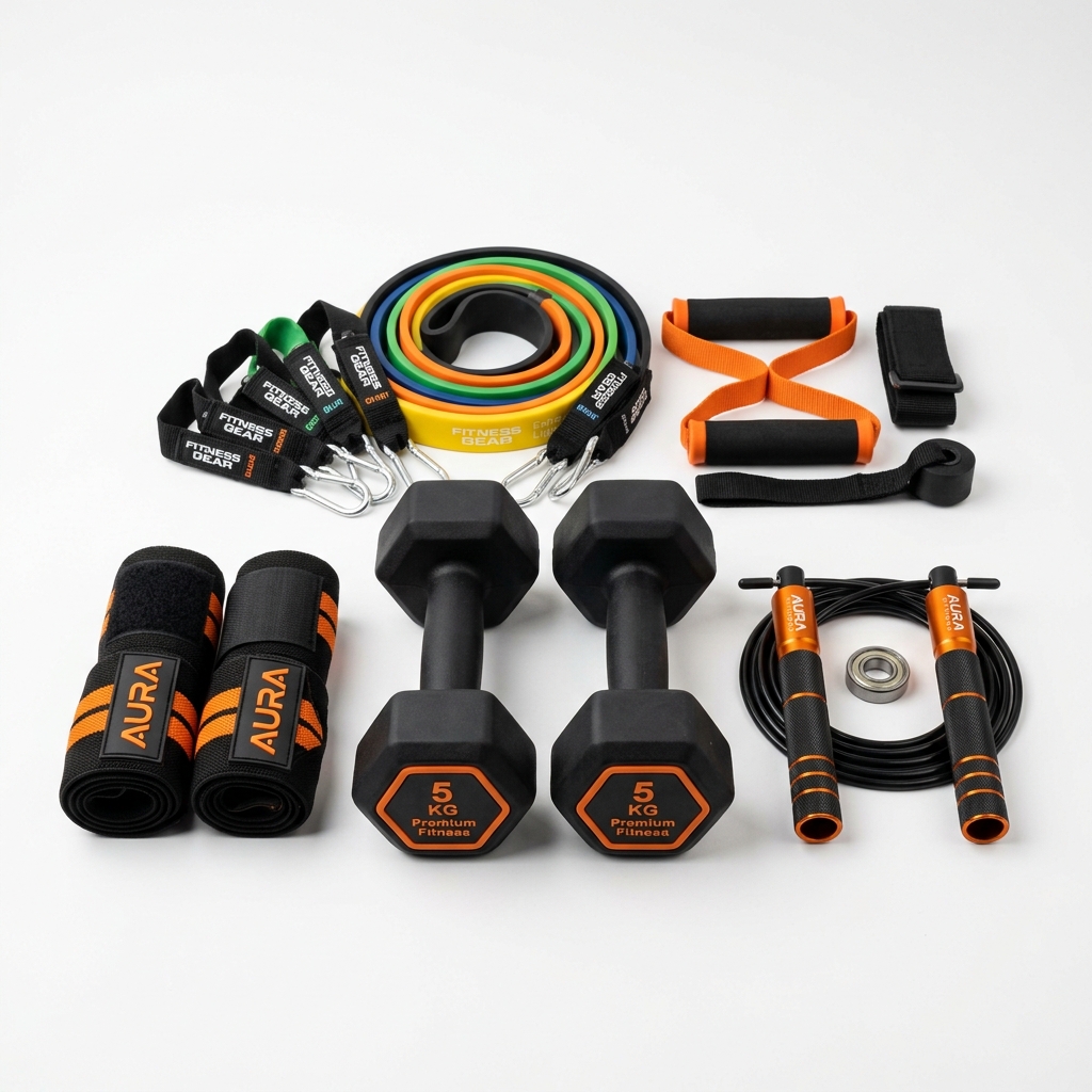 Complete Home Gym & Fitness Resistance Set